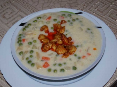 Tejszínes finomfőzelék