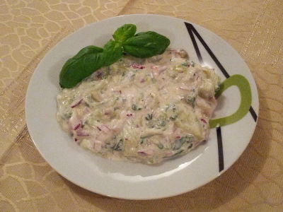 Tzatziki gazdagon