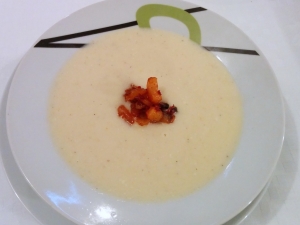 Almás fehérrépa krémleves