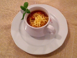 Pikáns zöldségleves